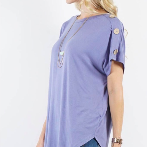 Simple days periwinkle tunic - Picture 1 of 2